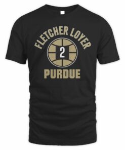 Purdue Basketball Fletcher Loyer #2 Name & Number Jersey Tee