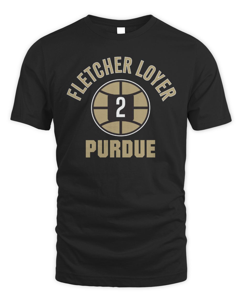 Purdue Basketball Fletcher Loyer #2 Name & Number Jersey Tee