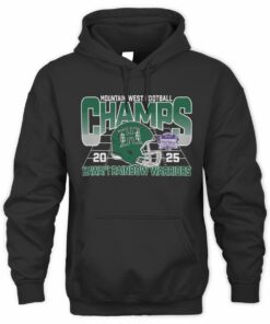 Hawai'i Rainbow Warriors 2025 Football Helmet Mountain West Champs Hoodie