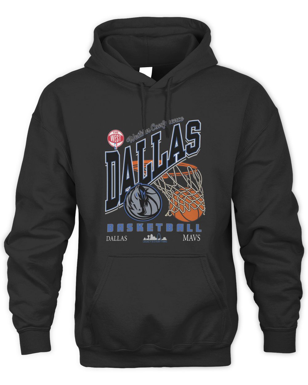 Dallas Mavericks Basketball 2025 City Edition Western Conference Hoodie