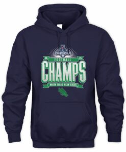 American Athletic Conference Football Champions 2025 North Texas Mean Green Hoodie