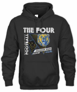 Official 2025 MHSAA Football D5 The Four Jefferson Bears Hoodie