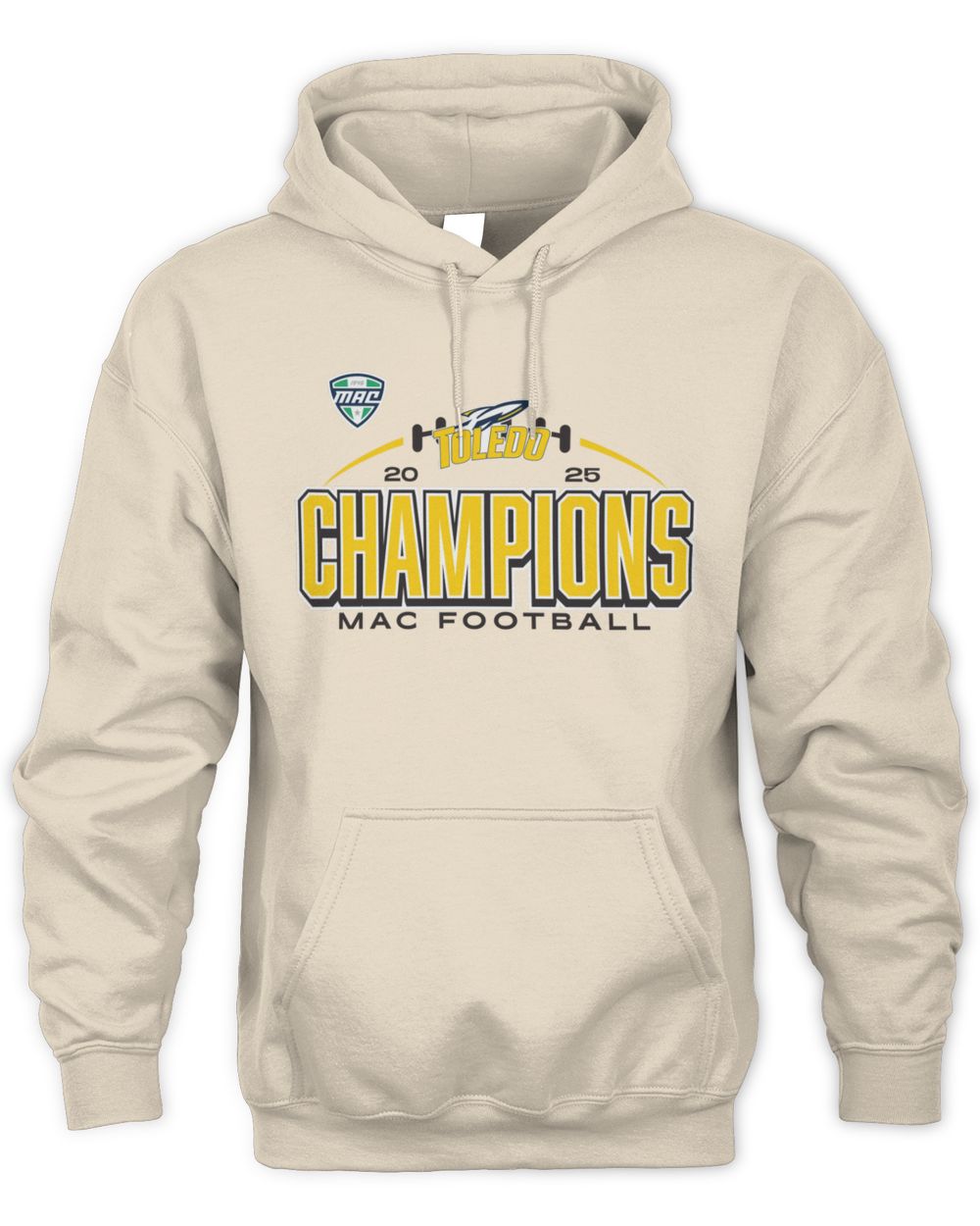 2025 Toledo Rockets MAC Football Champs Official Hoodie