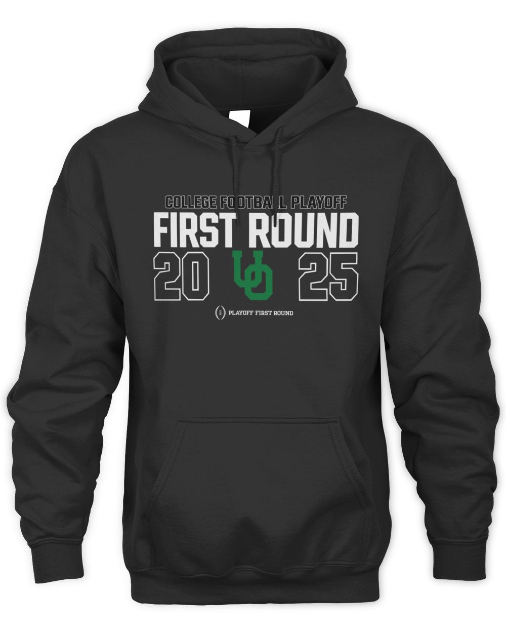 College Football Playoff 2025 First Round Oregon Ducks Hoodie