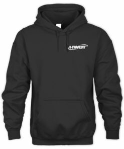 Hwbt Merch Black Core Oversized Hoodie