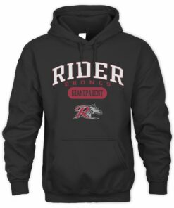 Rider Broncs Pill Box Grandparent College Spirit Hoodie