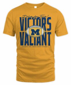 Michigan Wolverines Football Drive For Five Victors Valiant Ann Arbor T-Shirt