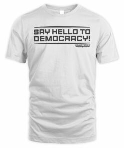 Helldivers Shop Helldivers Hello To Democracy T-Shirt