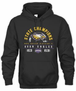 2025 Division II State Champions Avon Eagles Boys Soccer Hoodie