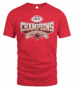 Boston College Eagles 2025 ACC College Football Champion Team T-Shirt