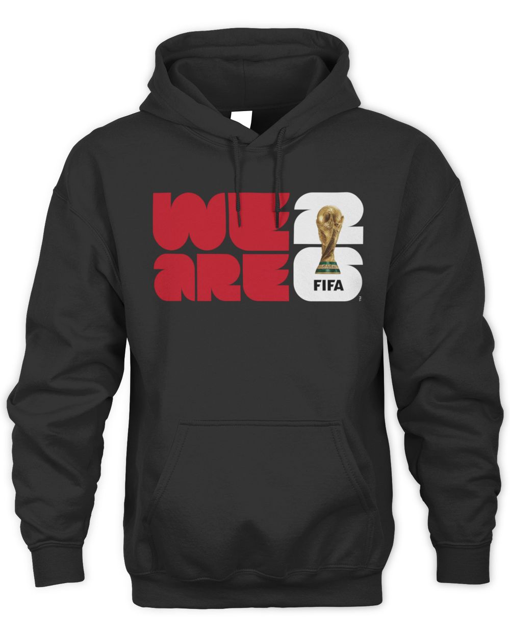 FIFA 2026 World Cup Emblem Graphic Licensed Hoodie
