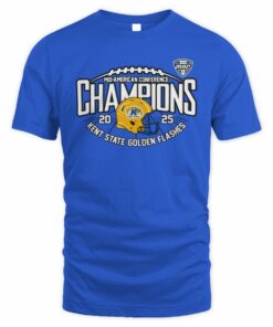 Kent State Golden Flashes 2025 Mid-American Conference Champions Tee Shirt