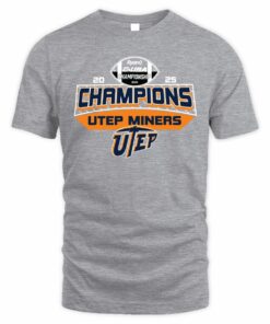 UTEP Miners Conference USA Football Champs 2025 Tee Shirt