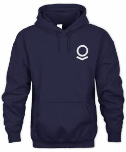 Palantir Merch PLTR Crew Navy Hoodie