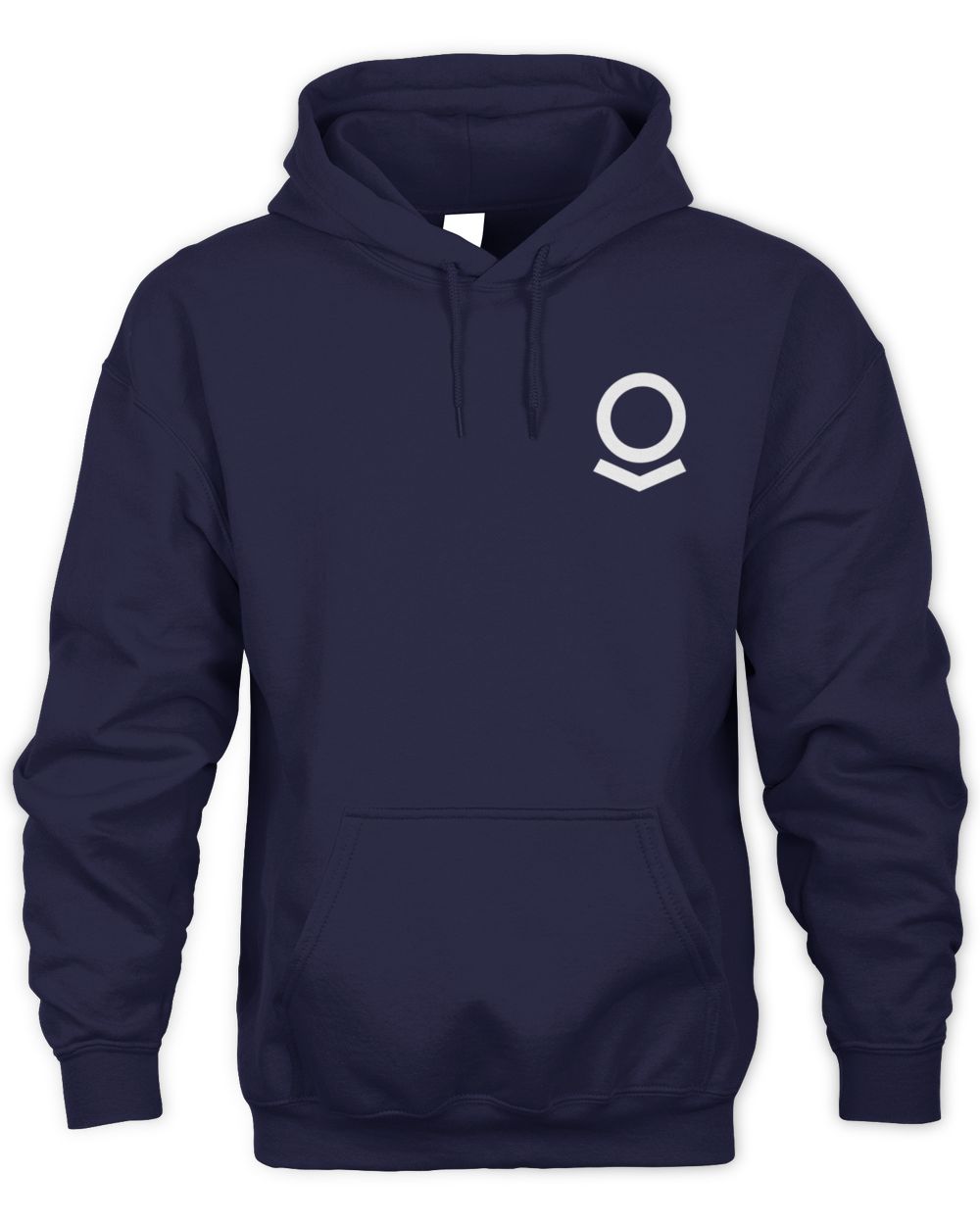 Palantir Merch PLTR Crew Navy Hoodie