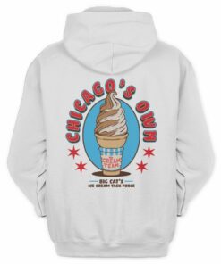 Chicago Cream Team Big Cat Ice Cream Squad Hoodie