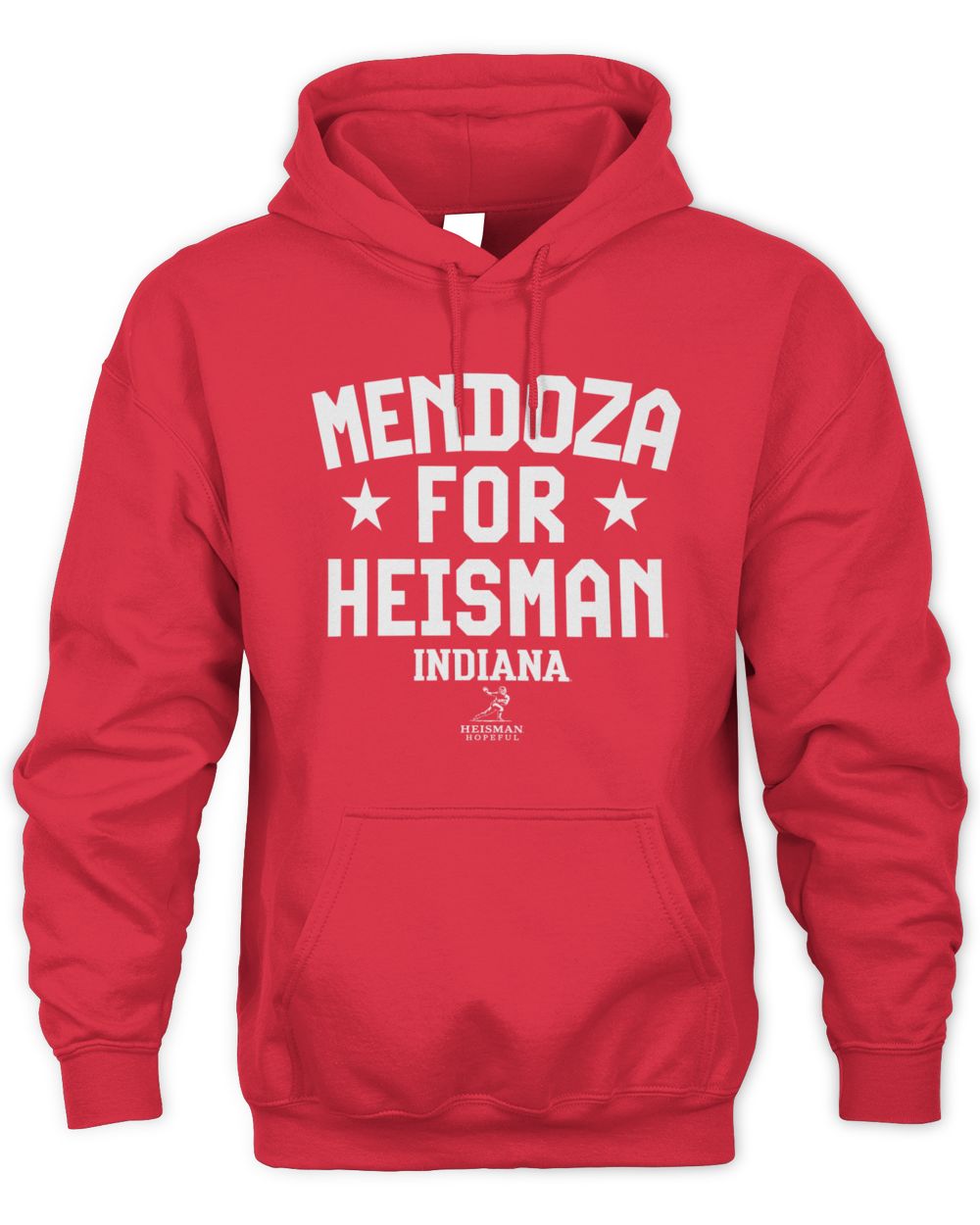 Indiana Football Big Ten Fernando Mendoza For Heisman Hoosiers Hoodie
