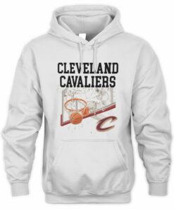 Cleveland Cavaliers Basketball Glass Smash Official Team Hoodie