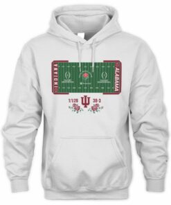 Indiana Football CFP Rose Bowl Champions Field Sweatshirt Hoodie