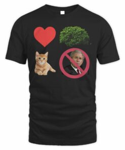 I Heart Bush, The Pussy Not The President T-Shirt