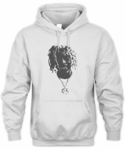 Sofaygo Merch Sofaygo Pink Heartz Mirrors Unisex Softstyle White Hoodie