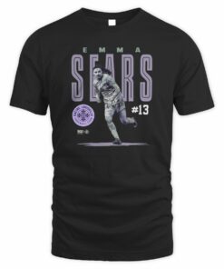 Emma Sears Racing Louisville FC Soccer Player Graphic T-Shirt