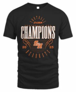 Sam Houston Bearkats 2025 C-USA Football Conference Champions T-Shirt
