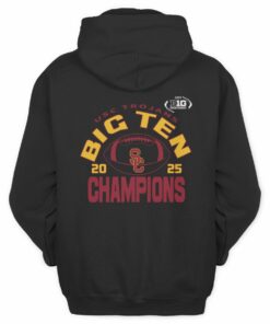 Big Ten Football Champions 2025 USC Trojans Official Fan Hoodie