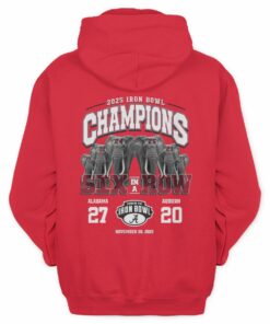 Iron Bowl 2025 Alabama And Auburn Hoodie