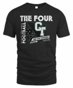 MHSAA Football D1 The Four Cass Tech Technicians 2025 T-Shirt