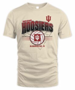 Indiana Volleyball Grid T Shirt