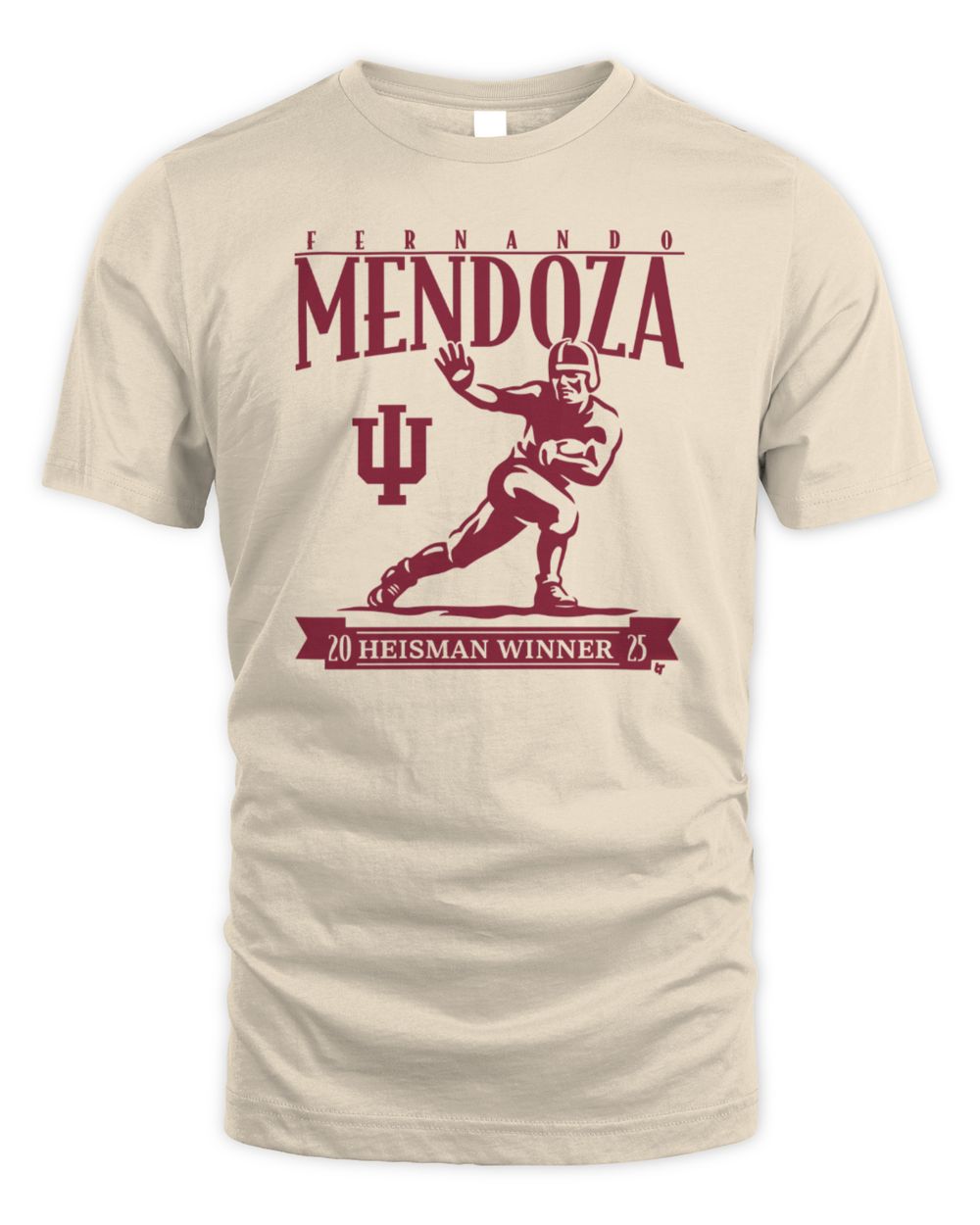 Indiana Football Fernando Mendoza Heisman Trophy T Shirt