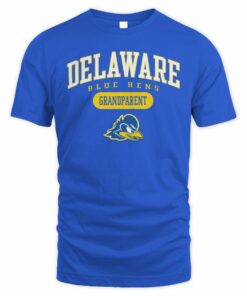 Delaware Fightin' Blue Hens Grandparent Pill Box Jersey T-Shirt
