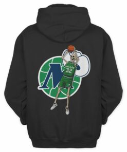 Classic C Flagg Dallas Mavericks Throwback Logo Player Graphic Hoodie