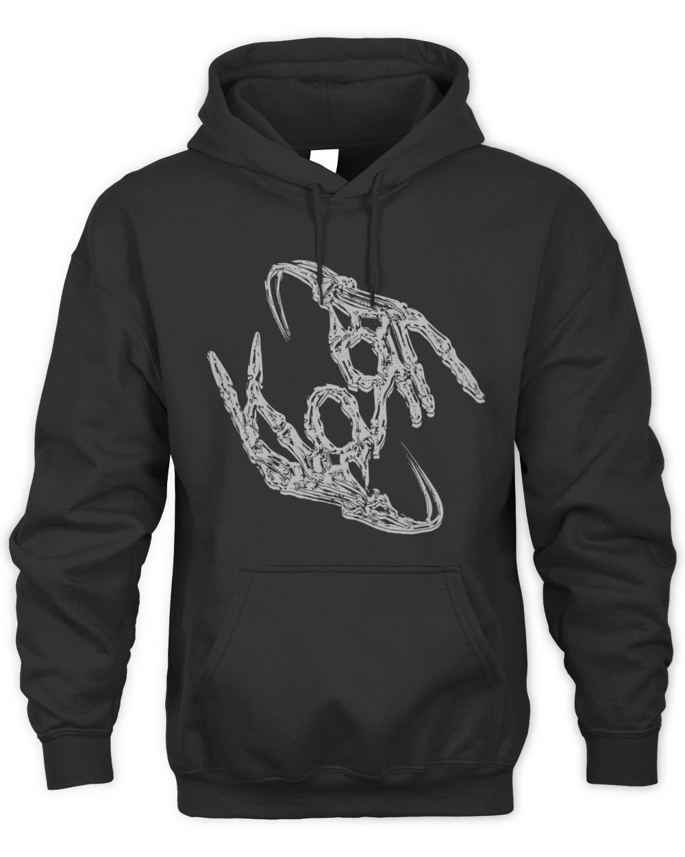 Korn Store Bone Hands Logo Hoodie
