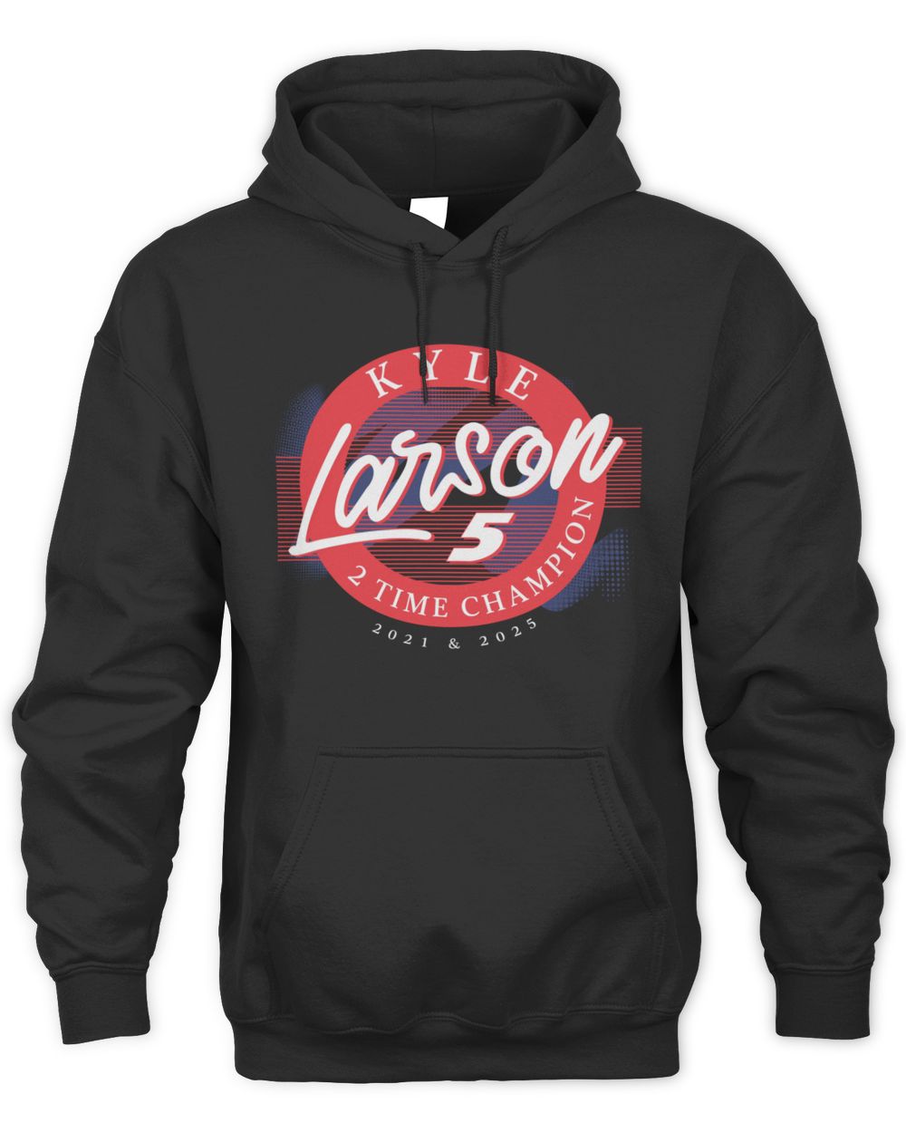 Kyle Larson 2021 2025 Champion Number 5 Collector Hoodie