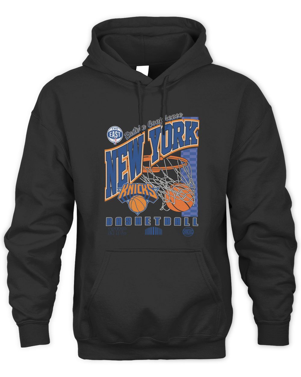 New York Knicks Basketball 2025 City Edition Eastern Conference Hoodie