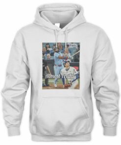 Almost Friday Oh Canada Tee Baseball Play Hoodie