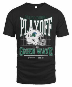 College Football Playoff 2025-26 Tulane Playoff Bound T-Shirt