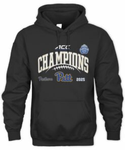 Pittsburgh Panthers ACC Champions 2025 NCAA College Football Hoodie