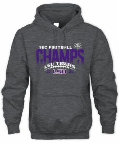 NCAA Shop LSU Tigers 2025 SEC Football Champs Graphic Hoodie