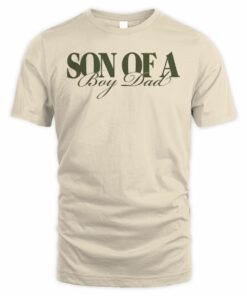 Son Of A Boy Dad Lounge Crewneck T Shirt