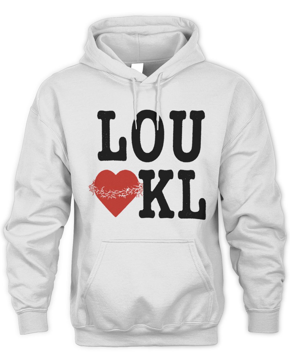 Knocked Loose Merch Knocked Loose I Heart Kl Hoodie