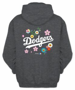 Dodgers Murakami World Series Champions 2025 LA Flower Logo Hoodie