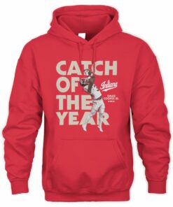 Omar Cooper Jr Indiana Hoosiers Football Crimson Catch Of The Year Hoodie