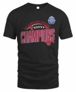 SMU Mustangs 2025 ACC Football Conference Champions T-Shirt
