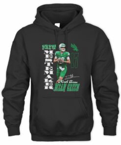 North Texas Mean Green Drew Mestemaker Graphic Hoodie