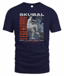 Tarik Skubal Detroit Legendary Pitcher Baseball T-Shirt