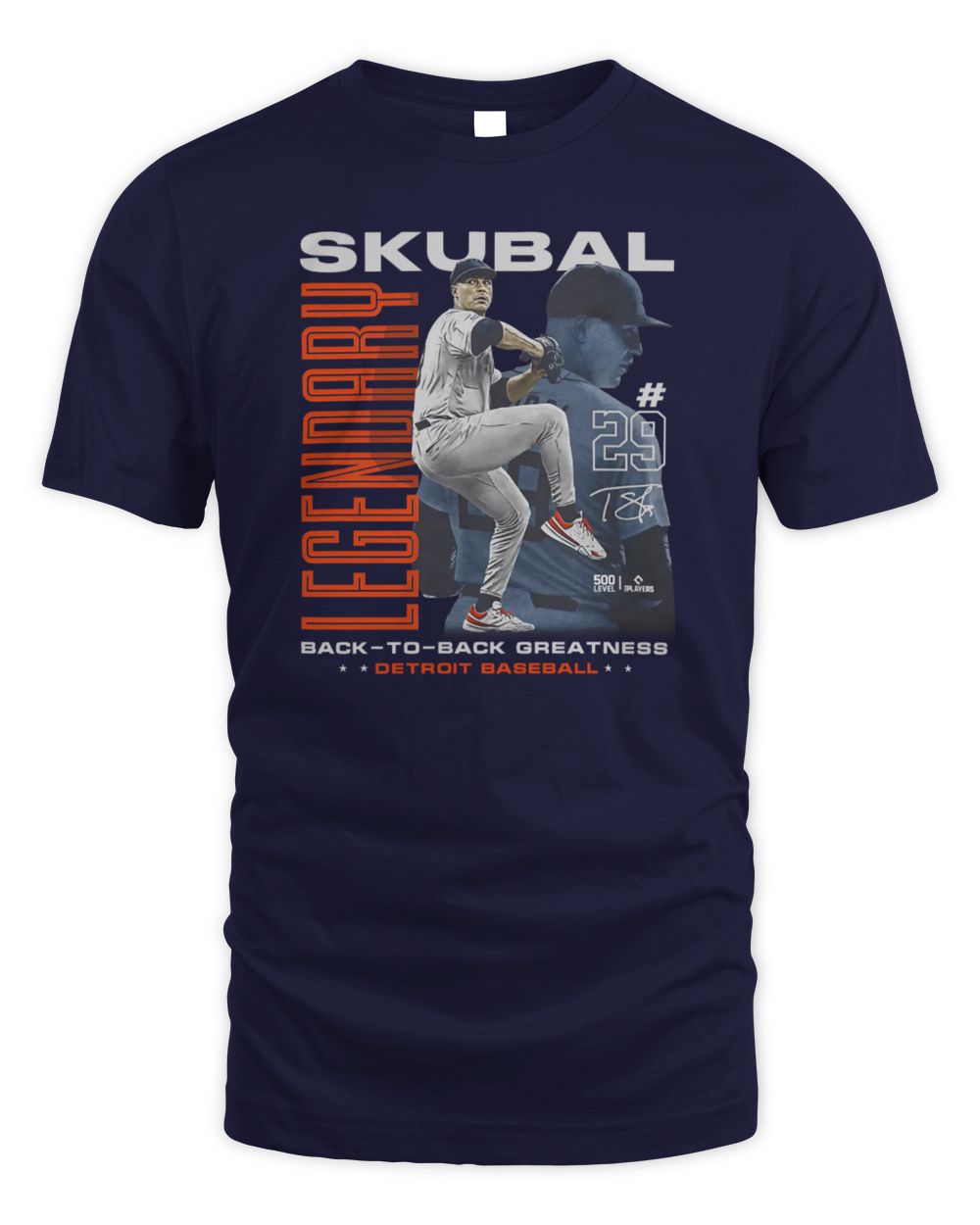 Tarik Skubal Detroit Legendary Pitcher Baseball T-Shirt