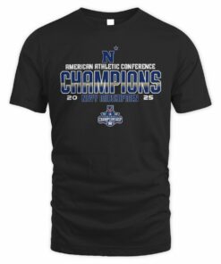 Navy Midshipmen 2025 AAC Football Champions Official Locker Room T-Shirt